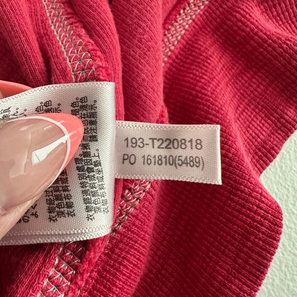 Tommy Bahama Mens Sz Medium Red Quarter Zip Pullover Sweater‎ Pima Cotton Tencel - Picture 16 of 16